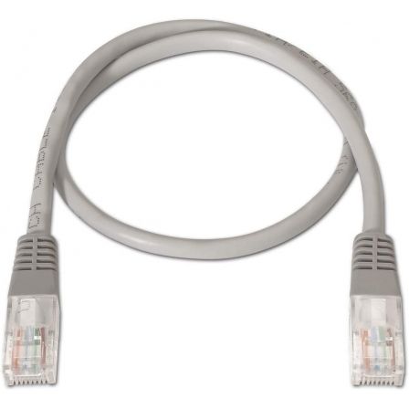 Cable de Red RJ45 UTP Aisens A133-0180 Cat.5e/ 3m/ Gris Cable de Red RJ45 UTP Aisens A133-0180 Cat.5e/ 3m/ Gris