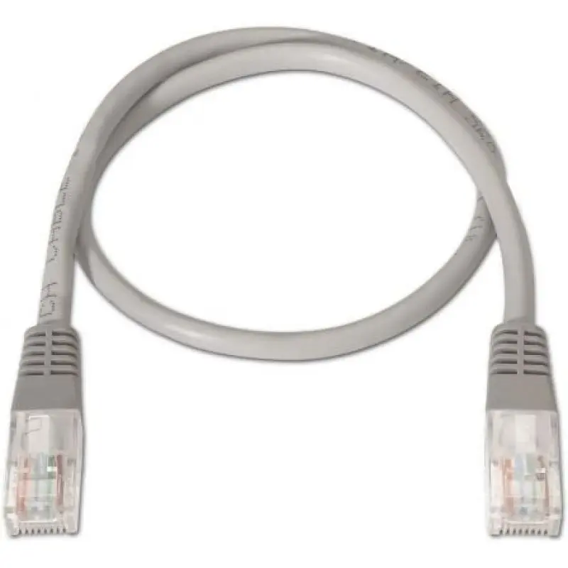 Cable de Red RJ45 UTP Aisens A133-0181 Cat.5e/ 5m/ Gris Cable de Red RJ45 UTP Aisens A133-0181 Cat.5e/ 5m/ Gris