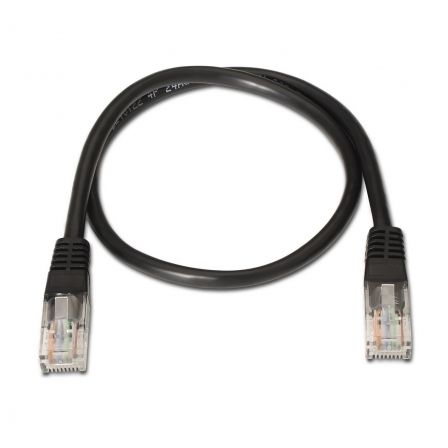 Cable de Red RJ45 UTP Aisens A133-0205 Cat.5e/ 3m/ Negro Cable de Red RJ45 UTP Aisens A133-0205 Cat.5e/ 3m/ Negro