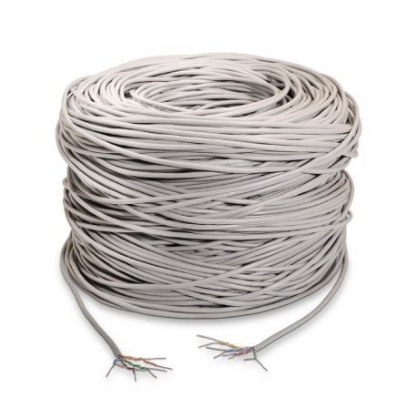 Bobina de Cable RJ45 UTP Aisens A133-0209 Cat.5e/ 305m/ Gris Bobina de Cable RJ45 UTP Aisens A133-0209 Cat.5e/ 305m/ Gris