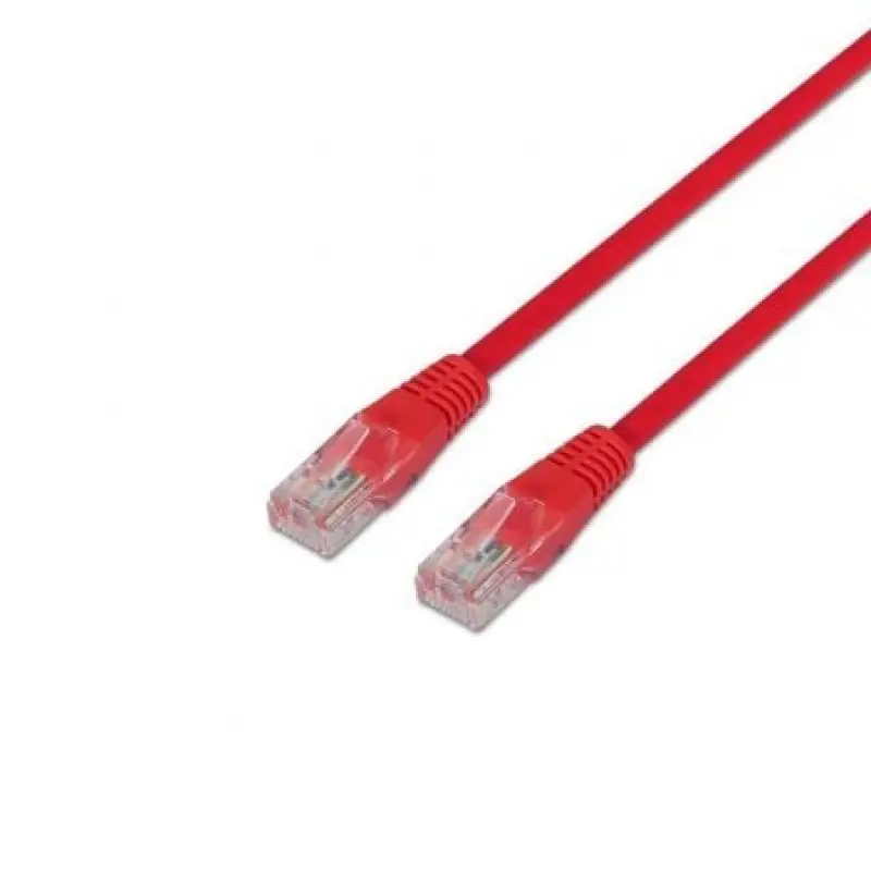Cable de Red RJ45 UTP Aisens A135-0240 Cat.6/ 3m/ Rojo Cable de Red RJ45 UTP Aisens A135-0240 Cat.6/ 3m/ Rojo