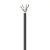 Bobina de Cable RJ45 para Exteriores FTP AWG24 Aisens A135-0673 Cat.6/ 100m/ Impermeable/ Negro Bobina de Cable RJ45 para Exteriores FTP AWG24 Aisens A135-0673 Cat.6/ 100m/ Impermeable/ Negro