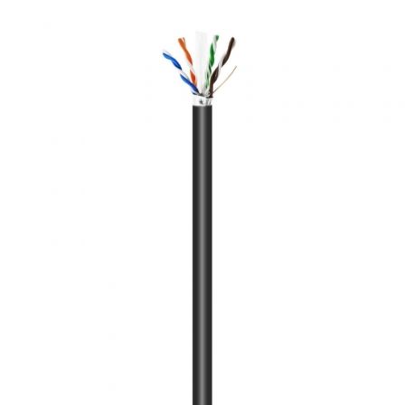 Bobina de Cable RJ45 para Exteriores FTP AWG24 Aisens A135-0674 Cat.6/ 305m/ Impermeable/ Negro Bobina de Cable RJ45 para Exteriores FTP AWG24 Aisens A135-0674 Cat.6/ 305m/ Impermeable/ Negro