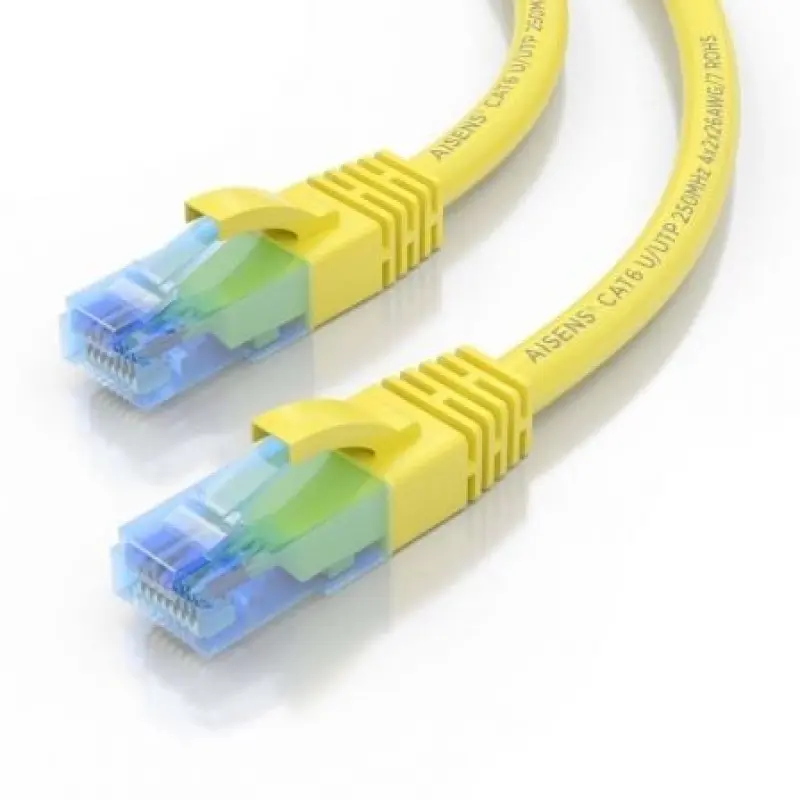 Cable de Red RJ45 AWG26 CCA UTP Aisens A135-0838 Cat.6/ 5m/ Amarillo Cable de Red RJ45 AWG26 CCA UTP Aisens A135-0838 Cat.6/ 5m/ Amarillo