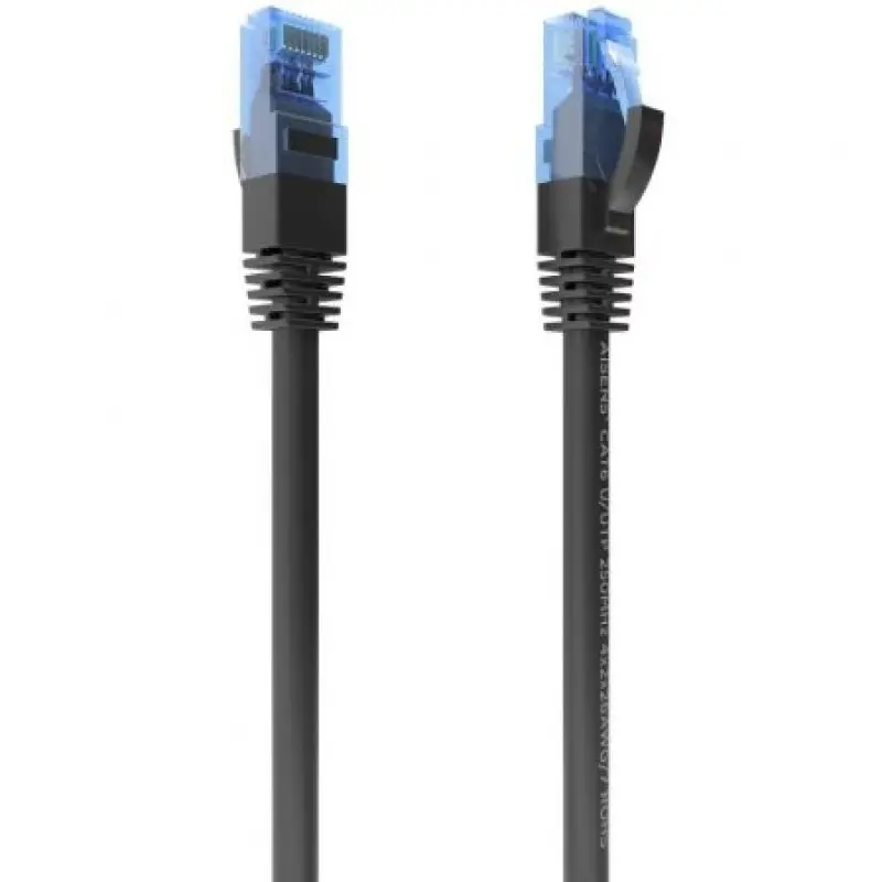 Cable de Red RJ45 AWG26 CCA UTP Aisens A135-0840 Cat.6/ 30cm/ Negro Cable de Red RJ45 AWG26 CCA UTP Aisens A135-0840 Cat.6/ 30cm/ Negro
