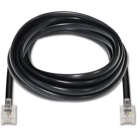 Cable de Teléfono RJ11 6P4C Aisens A143-0319/ 2m/ Negro Cable de Teléfono RJ11 6P4C Aisens A143-0319/ 2m/ Negro