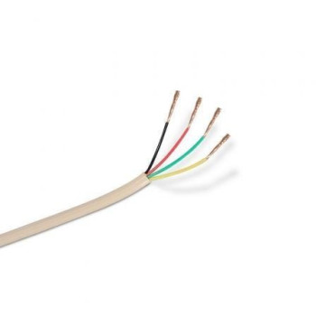 Bobina de Cable de Teléfono Aisens A143-0321 4C/ 100m/ Beige Bobina de Cable de Teléfono Aisens A143-0321 4C/ 100m/ Beige