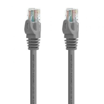 Cable de Red RJ45 UTP Aisens A145-0327 Cat.6A/ 2m/ Gris