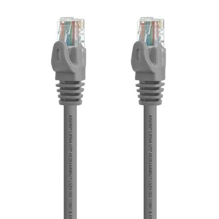 Cable de Red RJ45 UTP Aisens A145-0328 Cat.6A/ 3m/ Gris Cable de Red RJ45 UTP Aisens A145-0328 Cat.6A/ 3m/ Gris