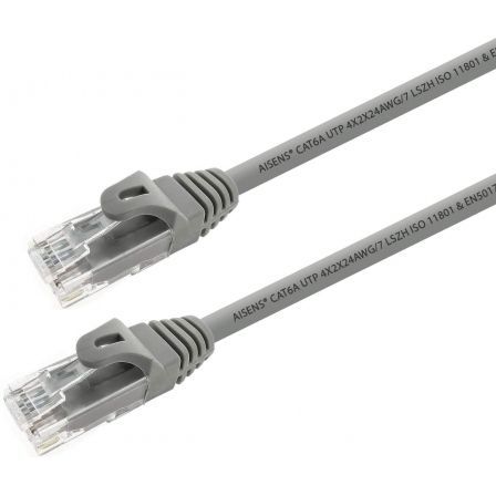 Cable de Red RJ45 UTP Aisens A145-0328 Cat.6A/ 3m/ Gris Cable de Red RJ45 UTP Aisens A145-0328 Cat.6A/ 3m/ Gris