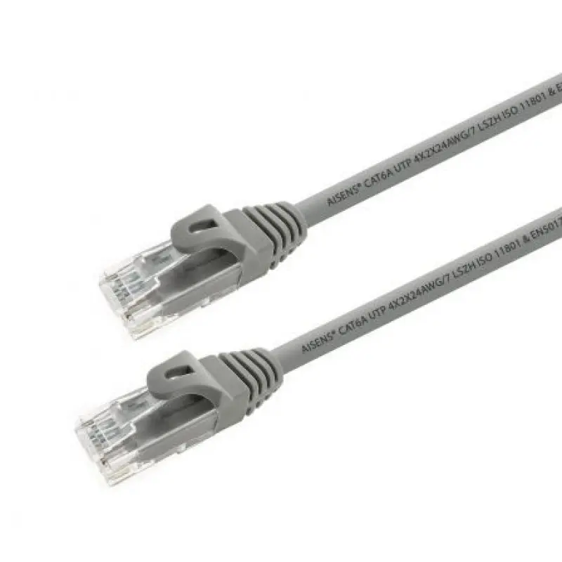 Cable de Red RJ45 UTP Aisens A145-0330 Cat.6A/ 10m/ Gris Cable de Red RJ45 UTP Aisens A145-0330 Cat.6A/ 10m/ Gris