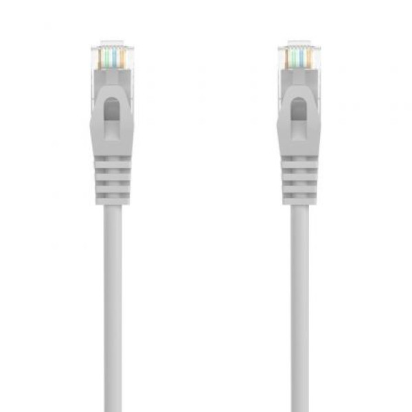Cable de Red RJ45 AWG24 UTP Aisens A145-0553 Cat.6A/ LSZH/ 30cm/ Gris
