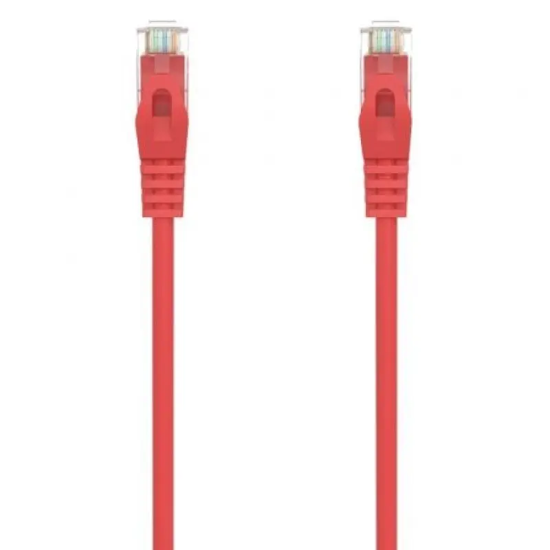 Cable de Red RJ45 AWG24 UTP Aisens A145-0559 Cat.6A/ LSZH/ 1m/ Rojo Cable de Red RJ45 AWG24 UTP Aisens A145-0559 Cat.6A/ LSZH/ 1m/ Rojo