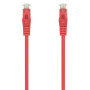 Cable de Red RJ45 AWG24 UTP Aisens A145-0559 Cat.6A/ LSZH/ 1m/ Rojo