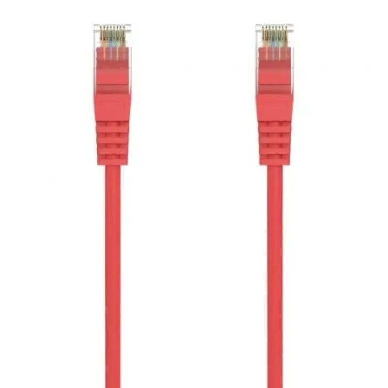 Cable de Red RJ45 AWG24 UTP Aisens A145-0559 Cat.6A/ LSZH/ 1m/ Rojo Cable de Red RJ45 AWG24 UTP Aisens A145-0559 Cat.6A/ LSZH/ 1m/ Rojo