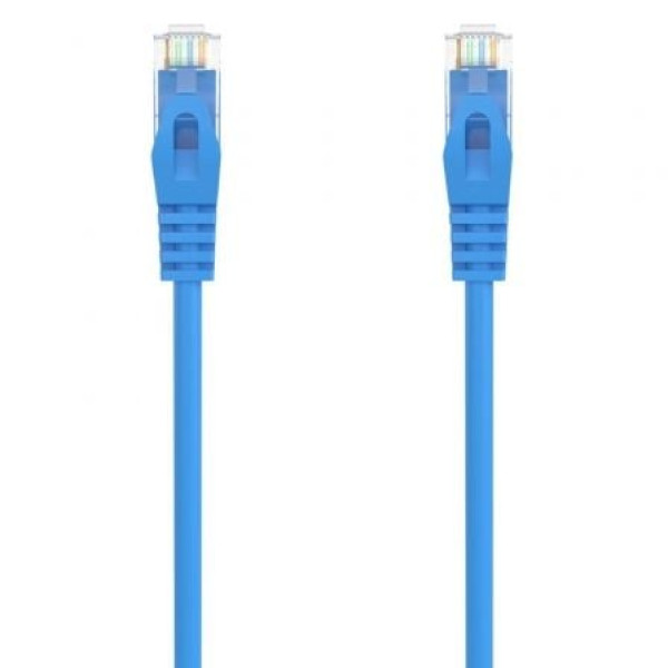 Cable de Red RJ45 AWG24 UTP Aisens A145-0574 Cat.6A/ LSZH/ 1.5m/ Azul