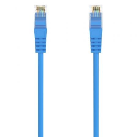 Cable de Red RJ45 AWG24 UTP Aisens A145-0574 Cat.6A/ LSZH/ 1.5m/ Azul Cable de Red RJ45 AWG24 UTP Aisens A145-0574 Cat.6A/ LSZH/ 1.5m/ Azul