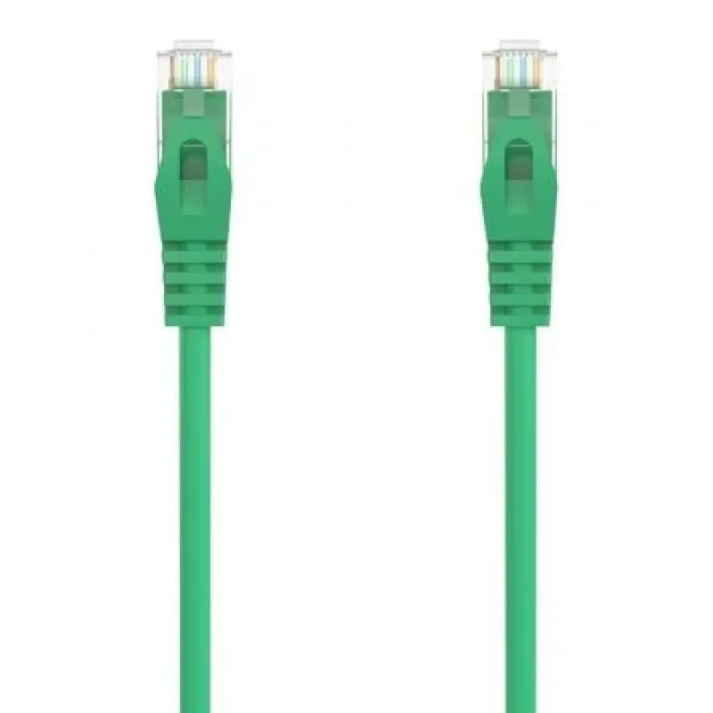 Cable de Red RJ45 AWG24 UTP Aisens A145-0577 Cat.6A/ LSZH/ 25cm/ Verde Cable de Red RJ45 AWG24 UTP Aisens A145-0577 Cat.6A/ LSZH/ 25cm/ Verde