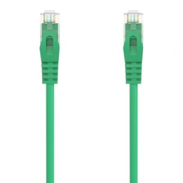 Cable de Red RJ45 AWG24 UTP Aisens A145-0583 Cat.6A/ LSZH/ 3m/ Verde
