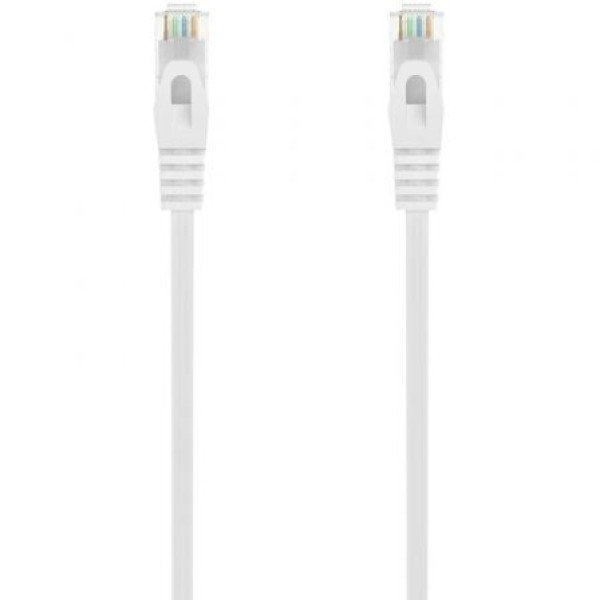 Cable de Red RJ45 AWG24 UTP Aisens A145-0594 Cat.6A/ LSZH/ 1m/ Blanco