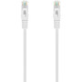 Cable de Red RJ45 AWG24 UTP Aisens A145-0595 Cat.6A/ LSZH/ 1.5m/ Blanco