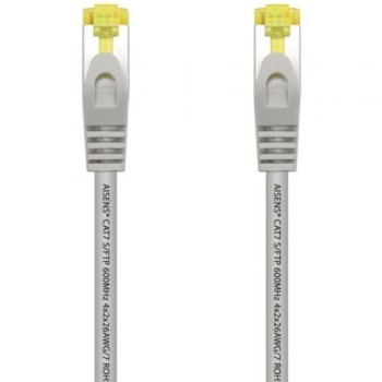 Cable de Red RJ45 S/FTP Aisens A146-0332 Cat.7/ 25cm/ Gris Cable de Red RJ45 S/FTP Aisens A146-0332 Cat.7/ 25cm/ Gris