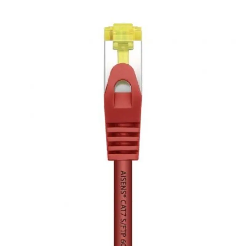 Cable de Red RJ45 SFTP Aisens A146-0468 Cat.7/ 25cm/ Rojo Cable de Red RJ45 SFTP Aisens A146-0468 Cat.7/ 25cm/ Rojo