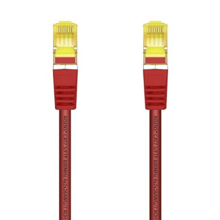 Cable de Red RJ45 SFTP Aisens A146-0471 Cat.7/ 2m/ Rojo Cable de Red RJ45 SFTP Aisens A146-0471 Cat.7/ 2m/ Rojo