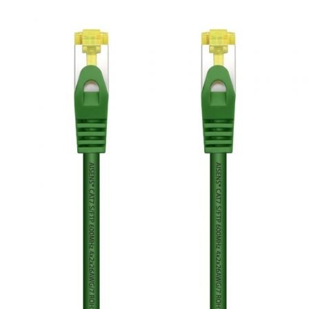 Cable de Red RJ45 SFTP Aisens A146-0481 Cat.7/ 50cm/ Verde Cable de Red RJ45 SFTP Aisens A146-0481 Cat.7/ 50cm/ Verde