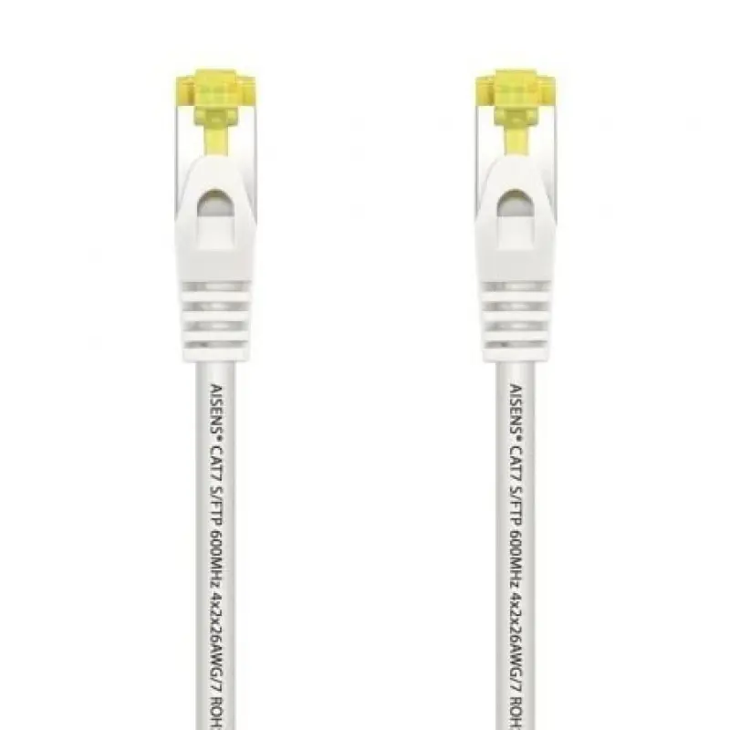 Cable de Red RJ45 SFTP Aisens A146-0489 Cat.7/ 50cm/ Blanco Cable de Red RJ45 SFTP Aisens A146-0489 Cat.7/ 50cm/ Blanco