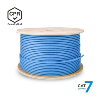 Bobina de Cable RJ45 SFTP AWG23 LSZH CPR Dca Aisens A146-0665 Cat.7/ 305m/ Azul Bobina de Cable RJ45 SFTP AWG23 LSZH CPR Dca Aisens A146-0665 Cat.7/ 305m/ Azul
