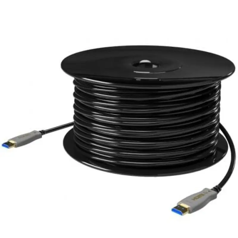 Cable HDMI 2.0 AOC 4K Aisens A148-0700/ HDMI Macho - HDMI Macho/ 150m/ Negro Cable HDMI 2.0 AOC 4K Aisens A148-0700/ HDMI Macho - HDMI Macho/ 150m/ Negro