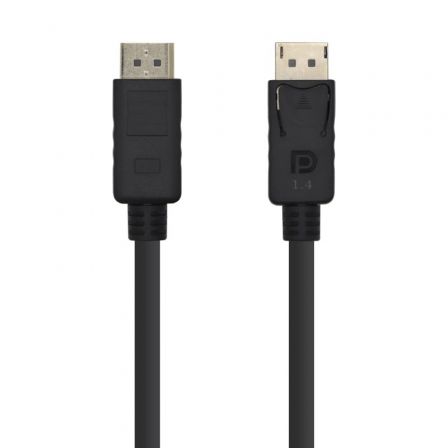 Cable DisplayPort 1.4 8K Aisens A149-0389/ DisplayPort Macho - DisplayPort Macho/ 80cm/ Negro Cable DisplayPort 1.4 8K Aisens A149-0389/ DisplayPort Macho - DisplayPort Macho/ 80cm/ Negro