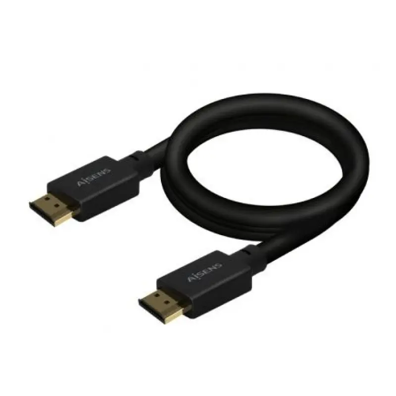 Cable HDMI 2.1 8K Aisens A150-0680/ HDMI Macho - HDMI Macho/ 5m/ Certificado/ Negro Cable HDMI 2.1 8K Aisens A150-0680/ HDMI Macho - HDMI Macho/ 5m/ Certificado/ Negro