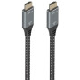 Cable HDMI 2.1 8K Aisens A150-0876/ HDMI Macho - HDMI Macho/ 5m/ Gris y Negro