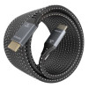 Cable HDMI 2.1 8K Aisens A150-0877/ HDMI Macho - HDMI Macho/ 7m/ Gris y Negro Cable HDMI 2.1 8K Aisens A150-0877/ HDMI Macho - HDMI Macho/ 7m/ Gris y Negro