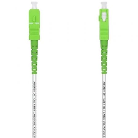 Cable de Fibra Óptica G657A2 3.0 Aisens A152-0498/ LSZH/ 10m/ Blanco Cable de Fibra Óptica G657A2 3.0 Aisens A152-0498/ LSZH/ 10m/ Blanco