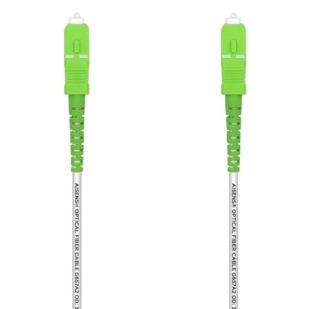 Cable de Fibra Óptica G657A2 3.0 Aisens A152-0499/ LSZH/ 15m/ Blanco Cable de Fibra Óptica G657A2 3.0 Aisens A152-0499/ LSZH/ 15m/ Blanco