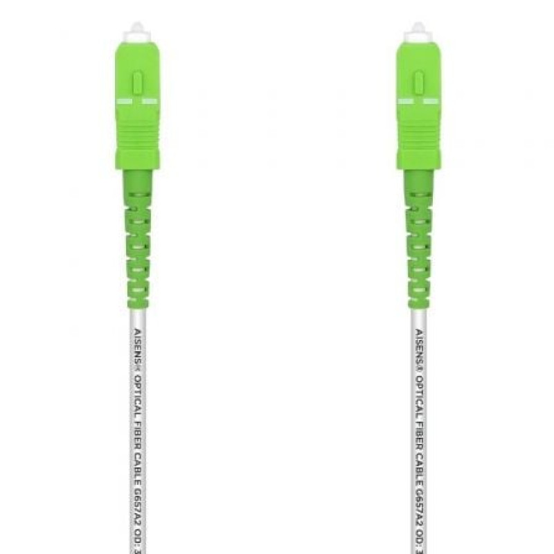 Cable de Fibra Óptica G657A2 3.0 Aisens A152-0499/ LSZH/ 15m/ Blanco Cable de Fibra Óptica G657A2 3.0 Aisens A152-0499/ LSZH/ 15m/ Blanco