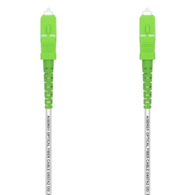 Cable de Fibra Óptica G657A2 3.0 Aisens A152-0501/ LSZH/ 30m/ Blanco Cable de Fibra Óptica G657A2 3.0 Aisens A152-0501/ LSZH/ 30m/ Blanco