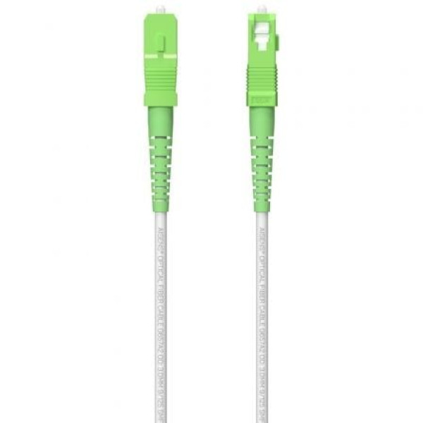 Cable de Fibra Óptica G657A2 3.0 9/125 SMF Aisens A152-0620/ LSZH/ 200m/ Blanco