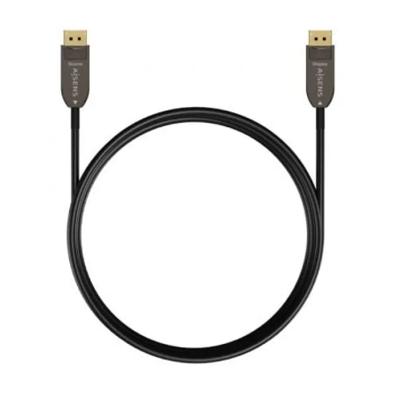 Cable DisplayPort 1.4 AOC 8K Aisens A155-0607/ DisplayPort Macho - DisplayPort Macho/ 15m/ Negro Cable DisplayPort 1.4 AOC 8K Aisens A155-0607/ DisplayPort Macho - DisplayPort Macho/ 15m/ Negro