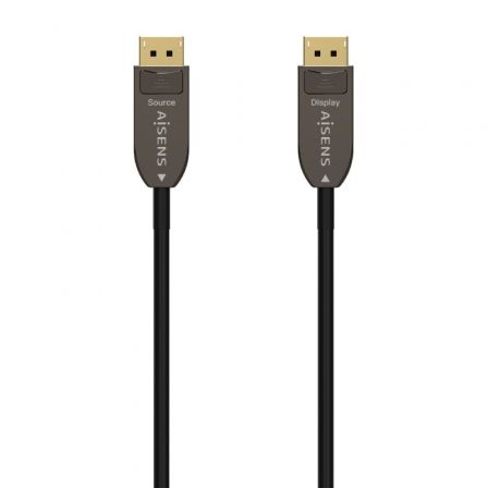 Cable DisplayPort 1.4 AOC 8K Aisens A155-0610/ DisplayPort Macho - DisplayPort Macho/ 50m/ Negro Cable DisplayPort 1.4 AOC 8K Aisens A155-0610/ DisplayPort Macho - DisplayPort Macho/ 50m/ Negro