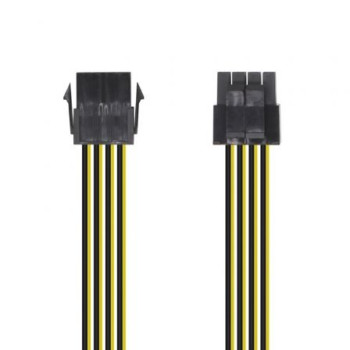Cable de Alimentación Microprocesador Aisens A131-0419/ Molex -4+4 PIN Macho - Molex 8 PIN Hembra/ 30cm Cable de Alimentación Microprocesador Aisens A131-0419/ Molex -4+4 PIN Macho - Molex 8 PIN Hembra/ 30cm