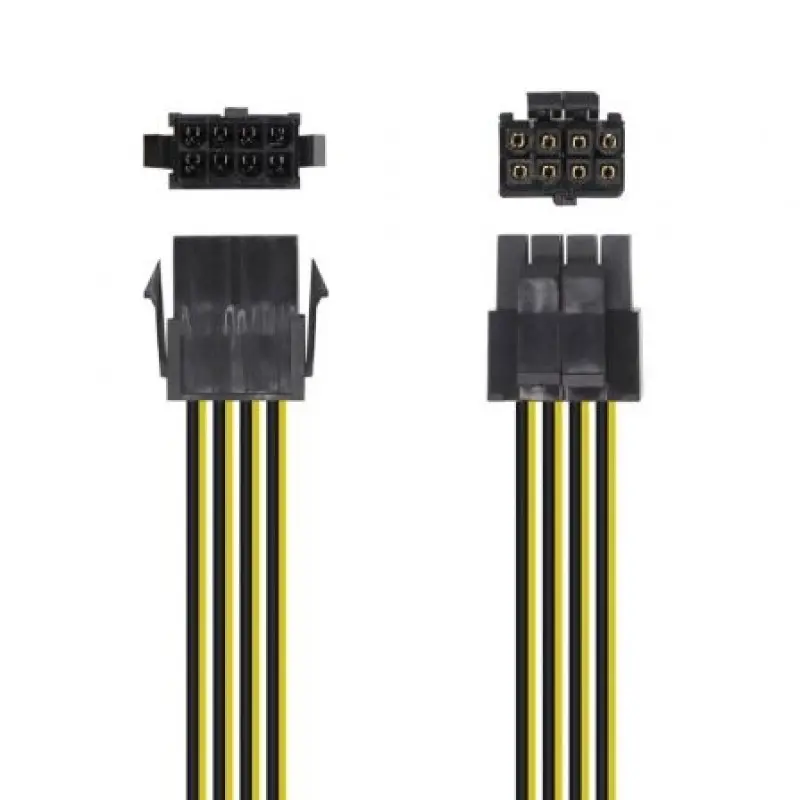 Cable de Alimentación Microprocesador Aisens A131-0419/ Molex -4+4 PIN Macho - Molex 8 PIN Hembra/ 30cm Cable de Alimentación Microprocesador Aisens A131-0419/ Molex -4+4 PIN Macho - Molex 8 PIN Hembra/ 30cm