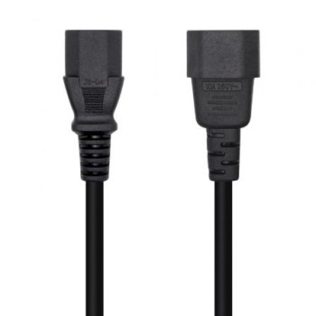 Cable Alimentación Aisens A132-0532/ IEC C13 Hembra - IEC C14 Macho/ 10m/ Negro Cable Alimentación Aisens A132-0532/ IEC C13 Hembra - IEC C14 Macho/ 10m/ Negro