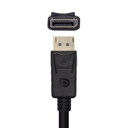 Cable DisplayPort 1.2 4K Aisens A124-0455/ DisplayPort Macho - DisplayPort Macho/ 1m/ Negro Cable DisplayPort 1.2 4K Aisens A124-0455/ DisplayPort Macho - DisplayPort Macho/ 1m/ Negro