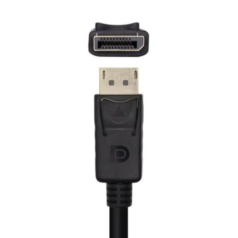 Cable DisplayPort 1.2 4K Aisens A124-0455/ DisplayPort Macho - DisplayPort Macho/ 1m/ Negro Cable DisplayPort 1.2 4K Aisens A124-0455/ DisplayPort Macho - DisplayPort Macho/ 1m/ Negro