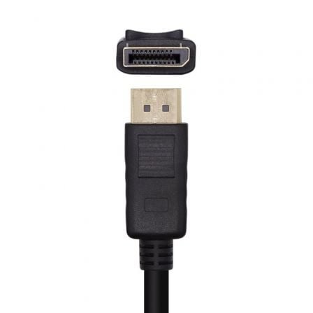Cable DisplayPort 1.2 4K Aisens A124-0455/ DisplayPort Macho - DisplayPort Macho/ 1m/ Negro Cable DisplayPort 1.2 4K Aisens A124-0455/ DisplayPort Macho - DisplayPort Macho/ 1m/ Negro