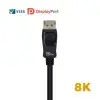 Cable DisplayPort 1.4 8K Aisens A149-0431/ DisplayPort Macho - DisplayPort Macho/ 1m/ Certificado/ Negro Cable DisplayPort 1.4 8K Aisens A149-0431/ DisplayPort Macho - DisplayPort Macho/ 1m/ Certificado/ Negro